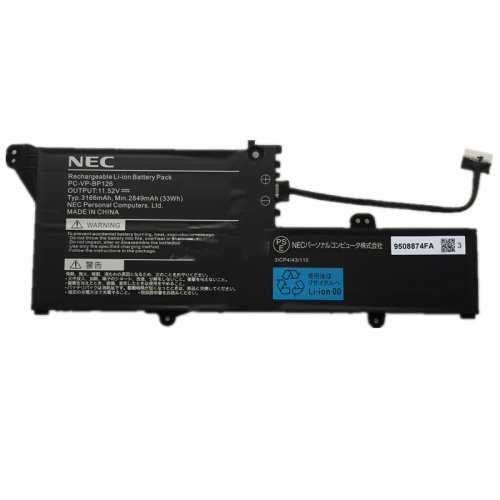 Original 11.52V 3166mAh 33Wh 3-Zellen NEC GN10R7/9A PC-GN10R79CYCBAD3YDN Akku