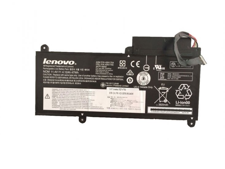 Lenovo ThinkPad E450 E455 Akku 47Whr - zum Schließen ins Bild klicken