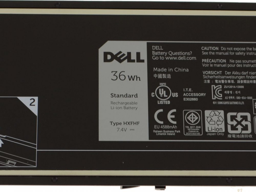 Dell XNY66 451-BBGR Akku 36Whr