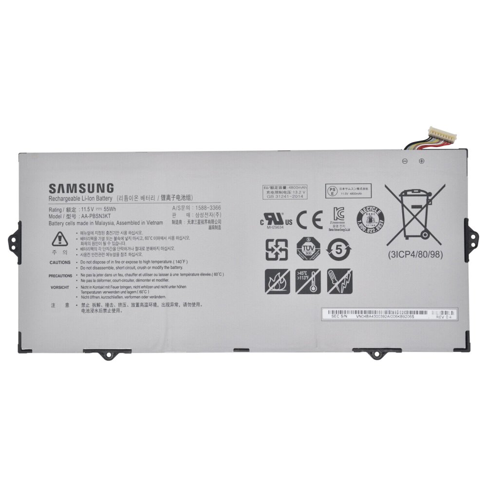 Original 4800mAh 55Wh Samsung Notebook 7 NP730XBE Akku