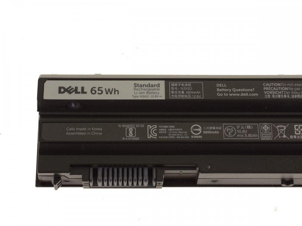 Dell 4KFGD N3X1D HTX4D 3VJJC Akku 65WHr