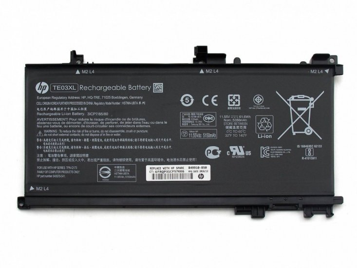HP OMEN 15 Akku 58Wh 8Zellen - zum Schließen ins Bild klicken