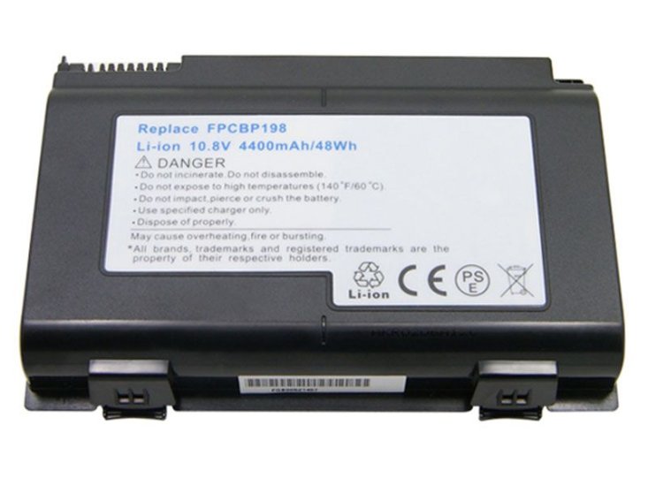 4400mAh 48Wh 6 Zellen Fujitsu FPCBP233 FPCBP233AP Akku - zum Schließen ins Bild klicken