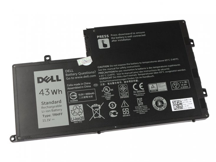 Original 43Wh 3800mAh 3 Zellen Akku Dell Inspiron 15 5547 - zum Schließen ins Bild klicken