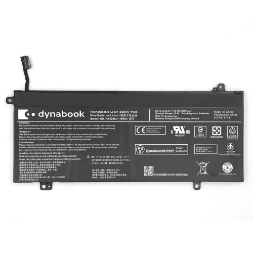 Original 2480mAh 38.1Wh Toshiba Dynabook Satellite Pro L50-G-11G Akku