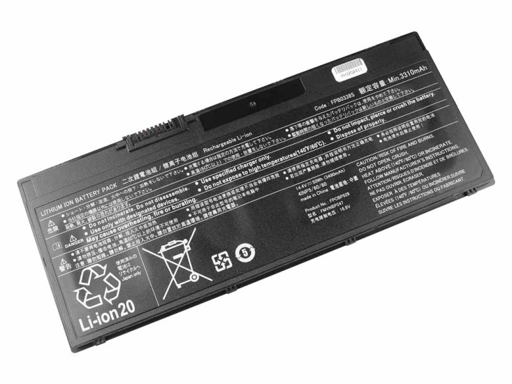 3490mAh 50Wh 4 Zellen Fujitsu FMVNBP247 Akku - zum Schließen ins Bild klicken