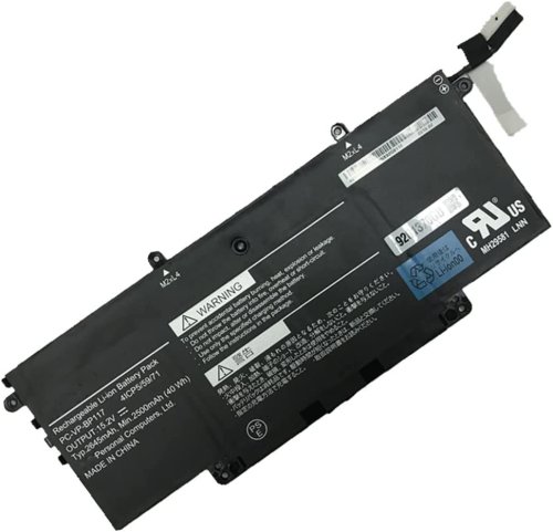Original 15.2V 2500mAh 40Wh 4-Zellen NEC PC-VP-BP117 Akku