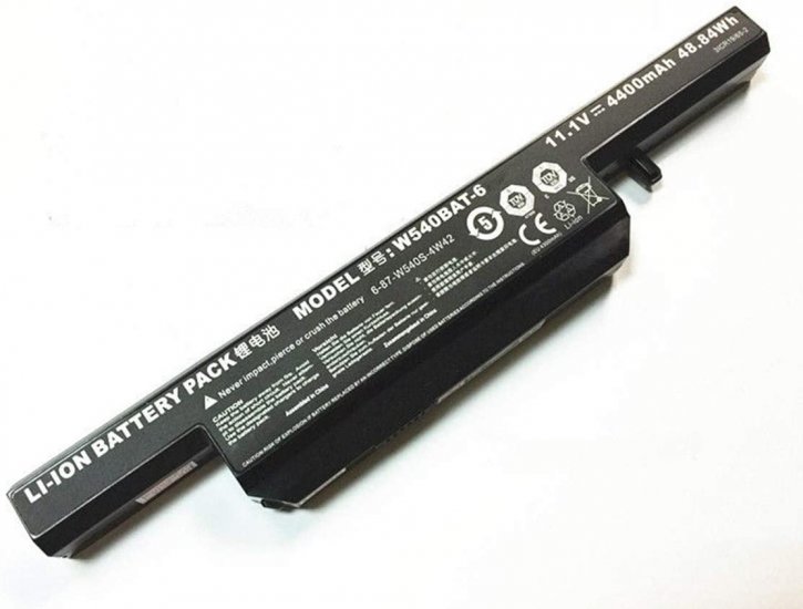 Original 4400mAh 48.84Wh 6 Zellen Clevo Aquado M1519 Akku - zum Schließen ins Bild klicken