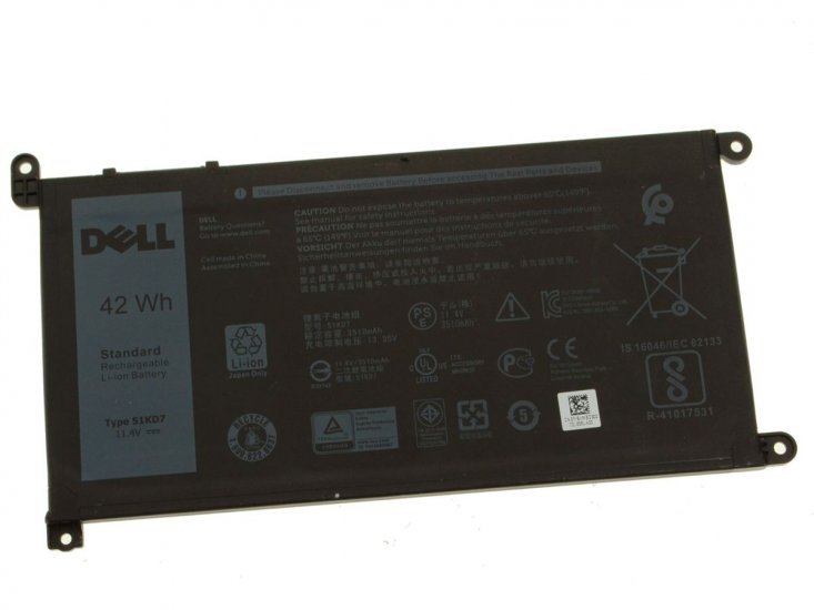 Original 42Wh 3 Zellen Dell Inspiron 5590 Akku - zum Schließen ins Bild klicken