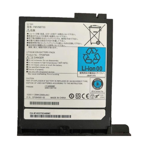 Original 2600mAh 28Wh 6 Zellen Fujitsu FPCBP329 Media Bay Akku
