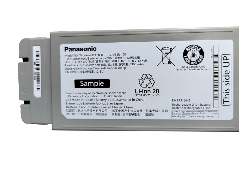 Original 6300mAh 68Wh Akku Panasonic Toughbook FZ-40Mk1 (FZ-40BPAAYBE)