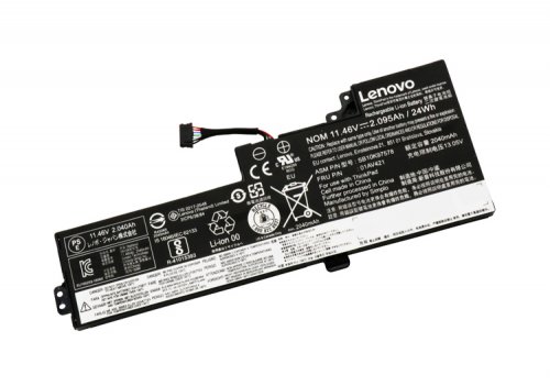 Original 2095mAh 24Wh 3-Zellen Lenovo ThinkPad A285 02CD Akku