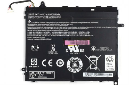 Acer BAT-1011 Iconia Tab A510 A710 Akku
