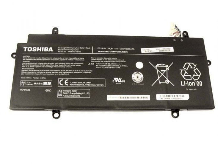 Original 3380mAh 52Wh 4-Zellen Toshiba PA5171U-1BRS Akku - zum Schließen ins Bild klicken