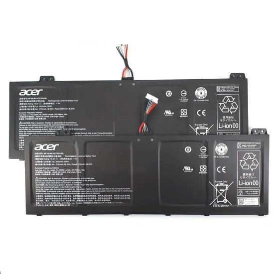 Original 3920mAh 60Wh Akku Acer Spin 5 SP514-51N - zum Schließen ins Bild klicken