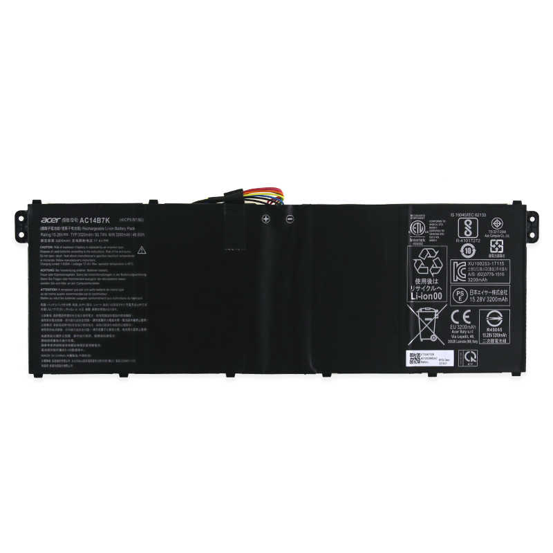 Original 3320mAh 50.7Wh 4-Zellen Acer Swift 3 SF314-56G-55QM NX.H4ZCF.001 Akku