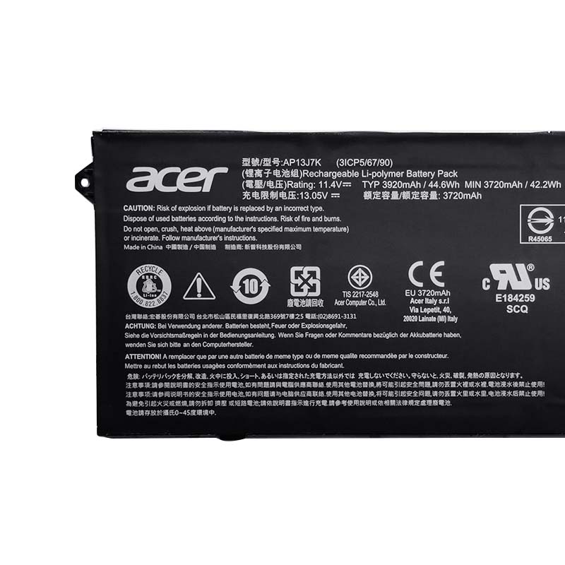 Original 3920mAh 44.6Wh 3-Zellen Acer Chromebook 11 C732-C6WU Akku