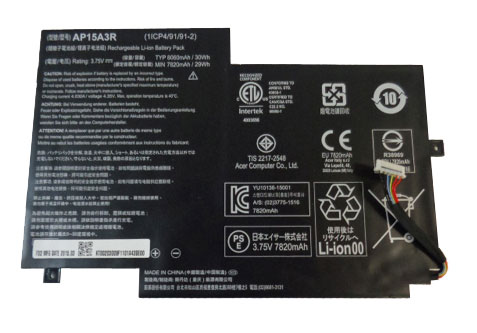 Acer AP15A3R KT.00203.009 Akku 30Whr