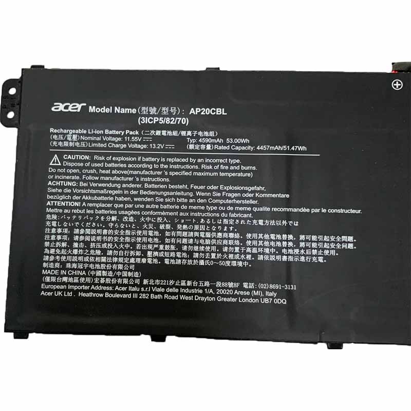 4590mAh 3 Zellen Acer Swift 3 SF314-511-51A3 Akku