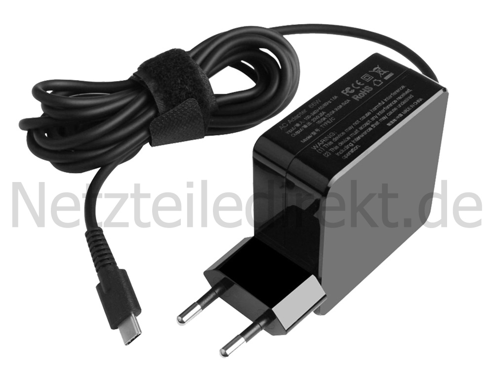 65W USB-C Netzteil Ladegerät Asus Chromebook CR1 CR1100CKA-GJ0027