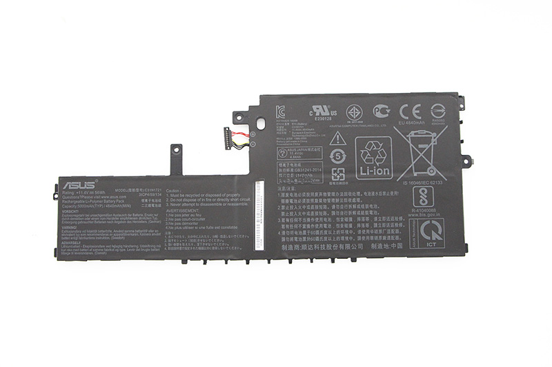4910mAh 56Wh 3-Zellen Akku Asus R420MA-EB154T R420MA-EB245TS