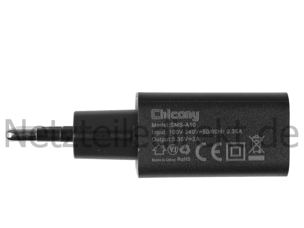 10W Micro USB RCA 7 Mercury RCT6672W22 Tablet Netzteil Ladegerät