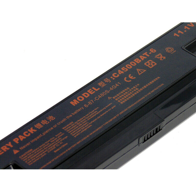 4400mAh 48.84Wh 6 Zellen Clevo C410x Akku