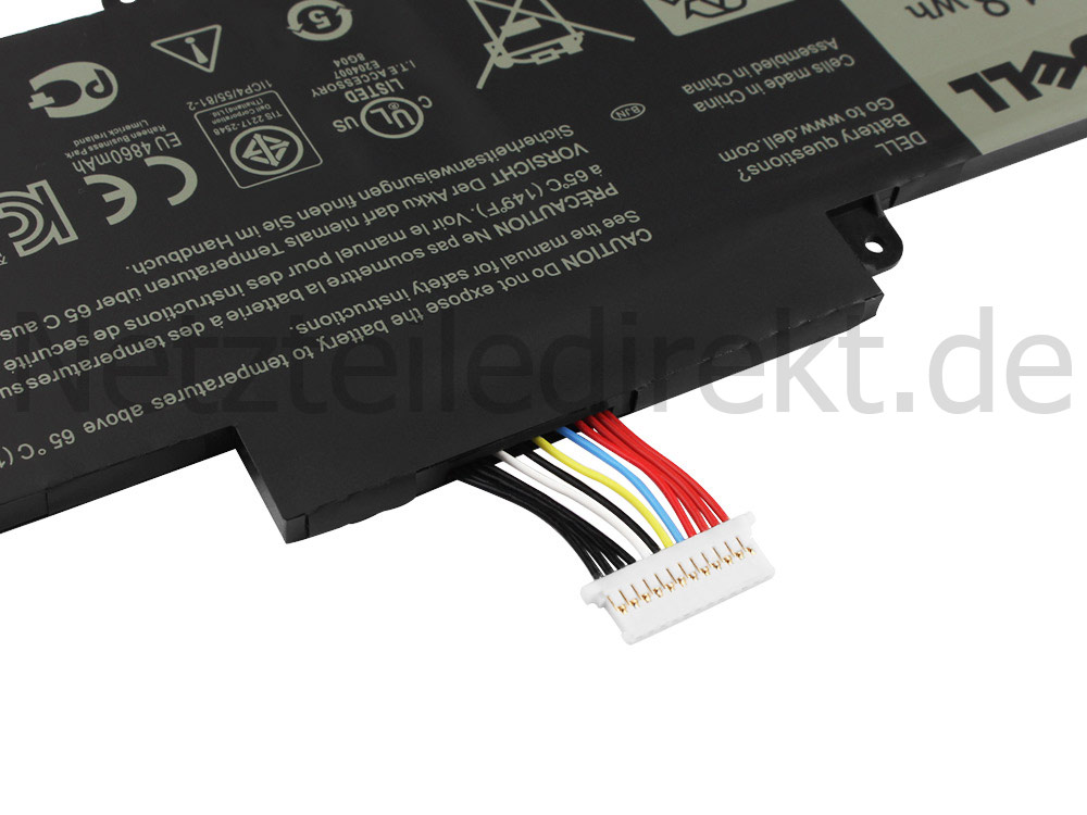 Original 18Wh Akku Dell 074XCR 74XCR