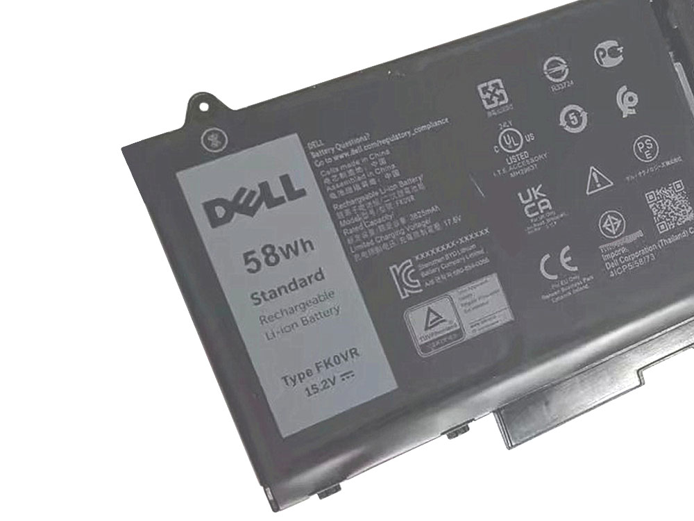 Original 3625mAh 58Wh 4 Zellen Dell Latitude 5330 Akku