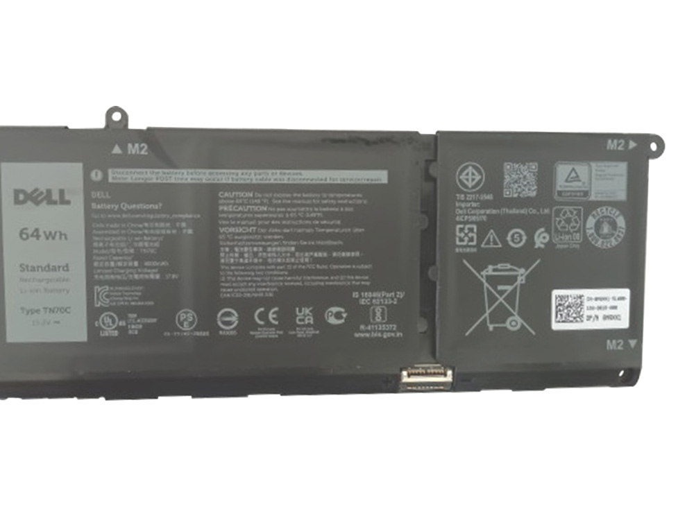 Original 4000mAh 64Wh Dell Inspiron 14 Plus 7430 Akku
