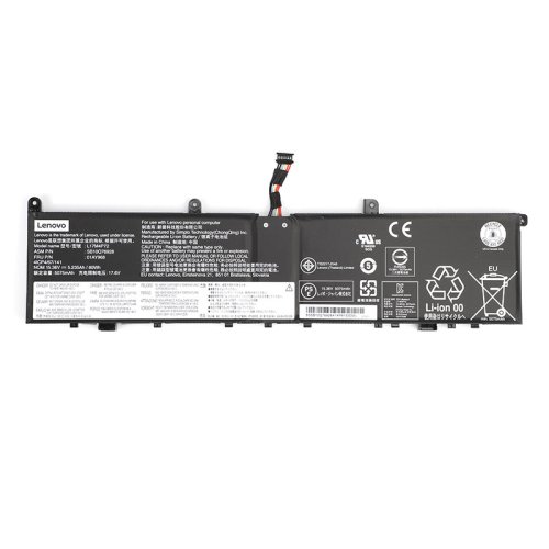 Original 5235mAh 80Wh 4 Zellen Lenovo ThinkPad X1 Extreme 2nd Gen 20QV0010MX Akku