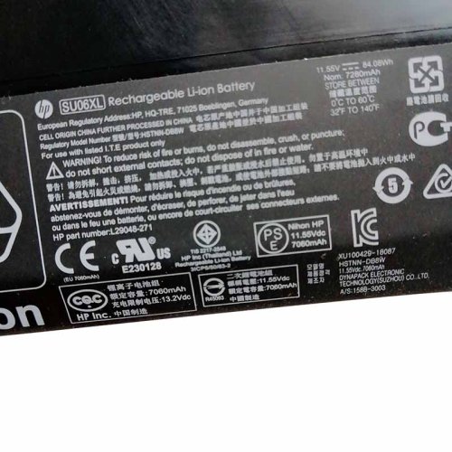 Original 7280mAh 84.08Wh HP Spectre x360 15-df0001tx 15-df0101nc 15-df0011tx Akku