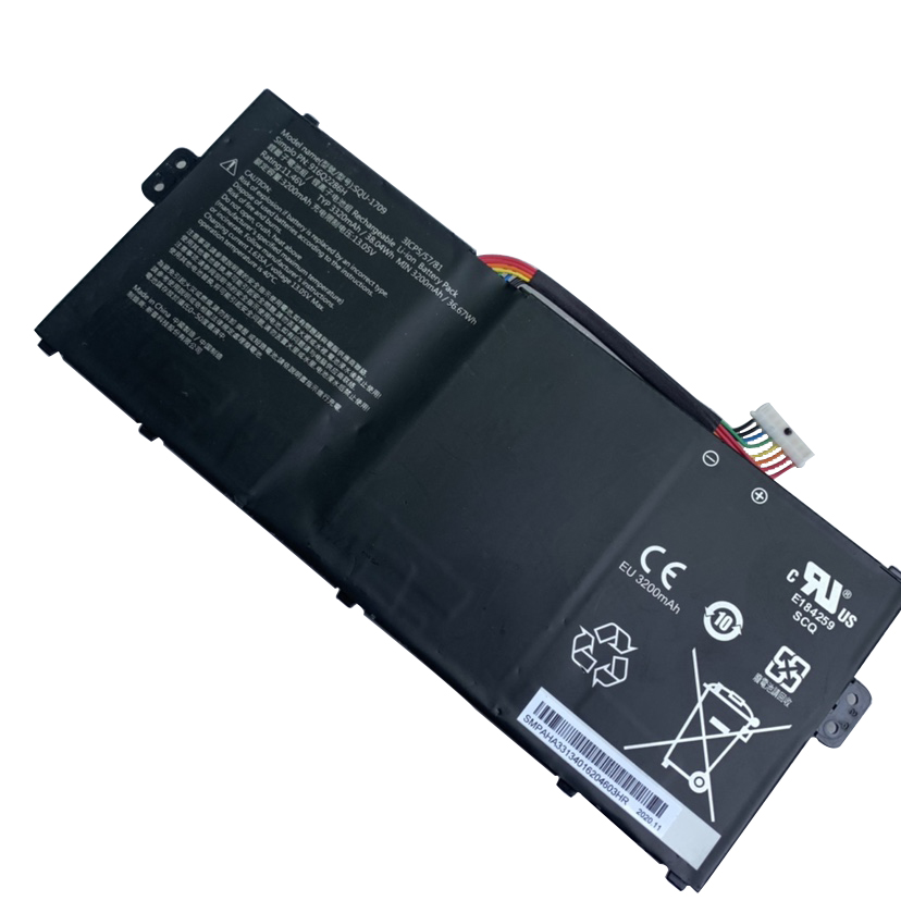 11.46V 3320mAh 38.04Wh 3-Zellen Hasee 3ICP5/57/81 Akku