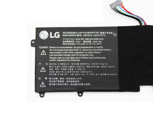 Original 4495mAh 34.61Wh LG Gram 13Z940-G.AFLGL Akku