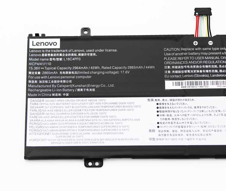 Original 2964mAh 45Wh 4-Zellen Lenovo L18C4PF0 L18D4PF0 L18M4PF0 V540S Akku