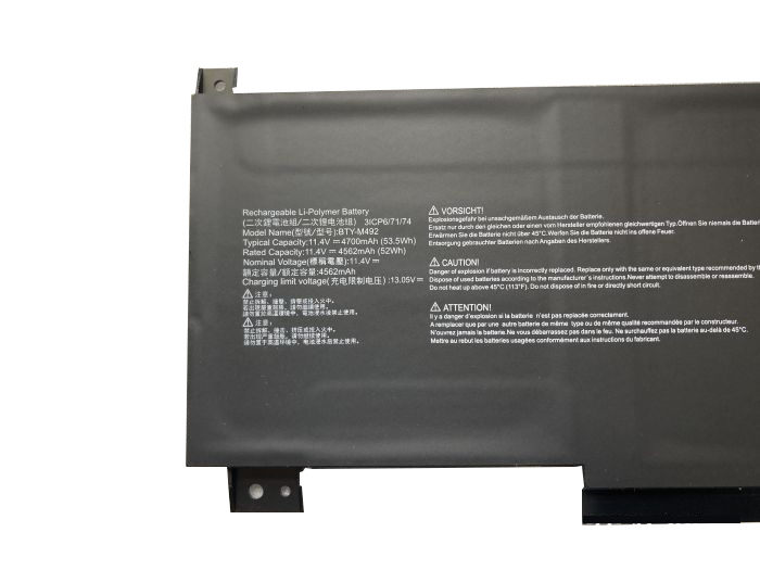 4700mAh 53.5Wh Akku MSI Bravo 15 B7ECP MS-158P