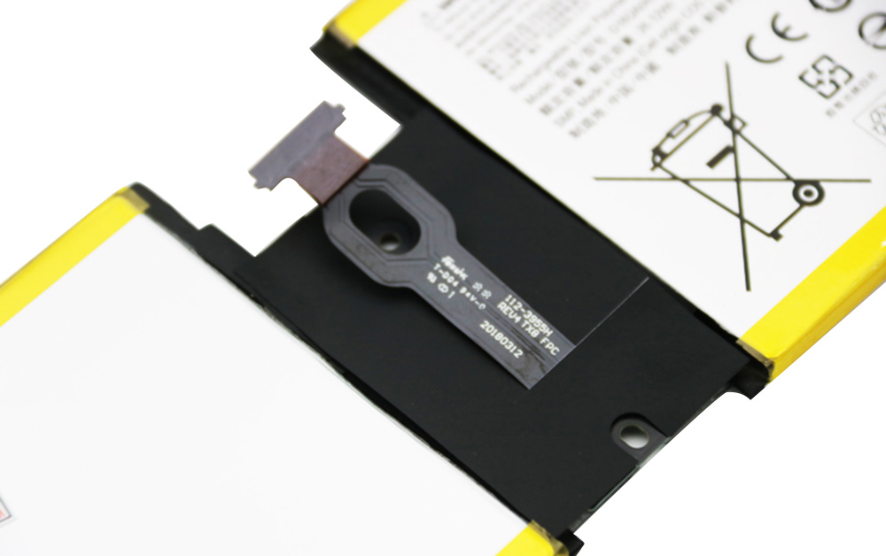 3411mAh 26.12Wh 2 Zellen Microsoft G16QA043H Akku