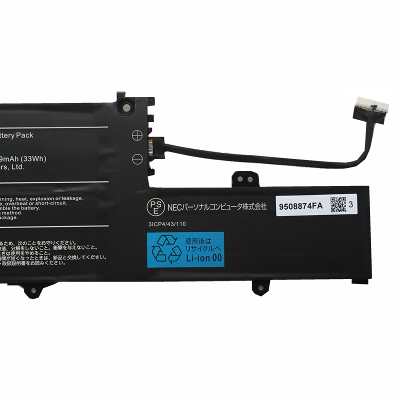 Original 11.52V 3166mAh 33Wh 3-Zellen NEC GN10R7/9A PC-GN10R79CYCBAD3YDN Akku