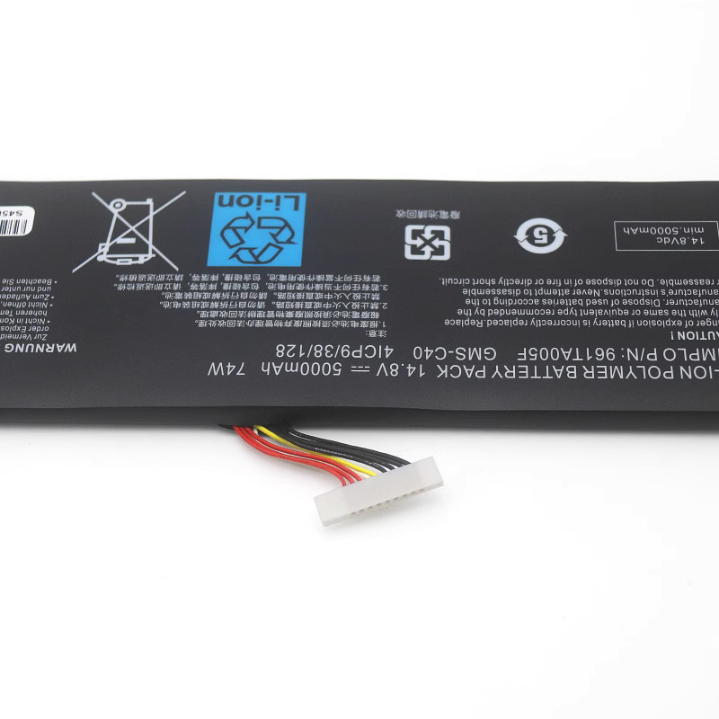 5000mAh 74Wh Razer Blade RZ09-00991101 Akku