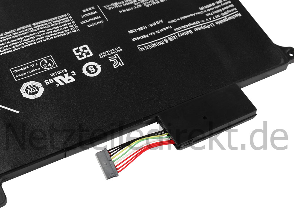 Original 8400mAh 62Wh Akku Samsung NP900X4B-A01DE