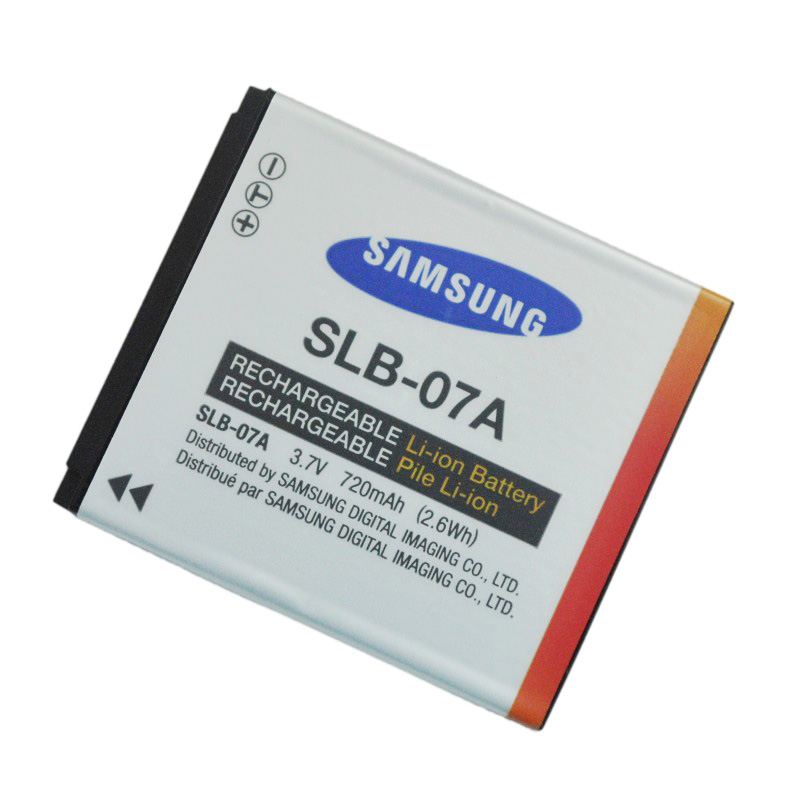 Original 720mAh 2.6Wh Samsung SLB-07A Akku