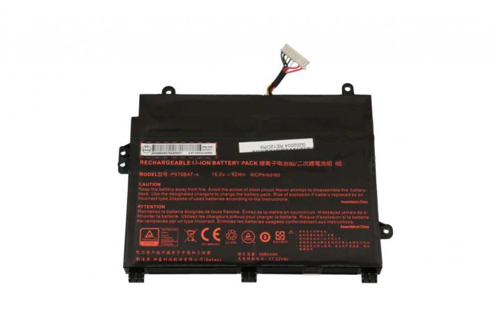 Original 3680mAh 62Wh Mifcom SG6 i7 RTX 2070 SSD(P960RF) Akku