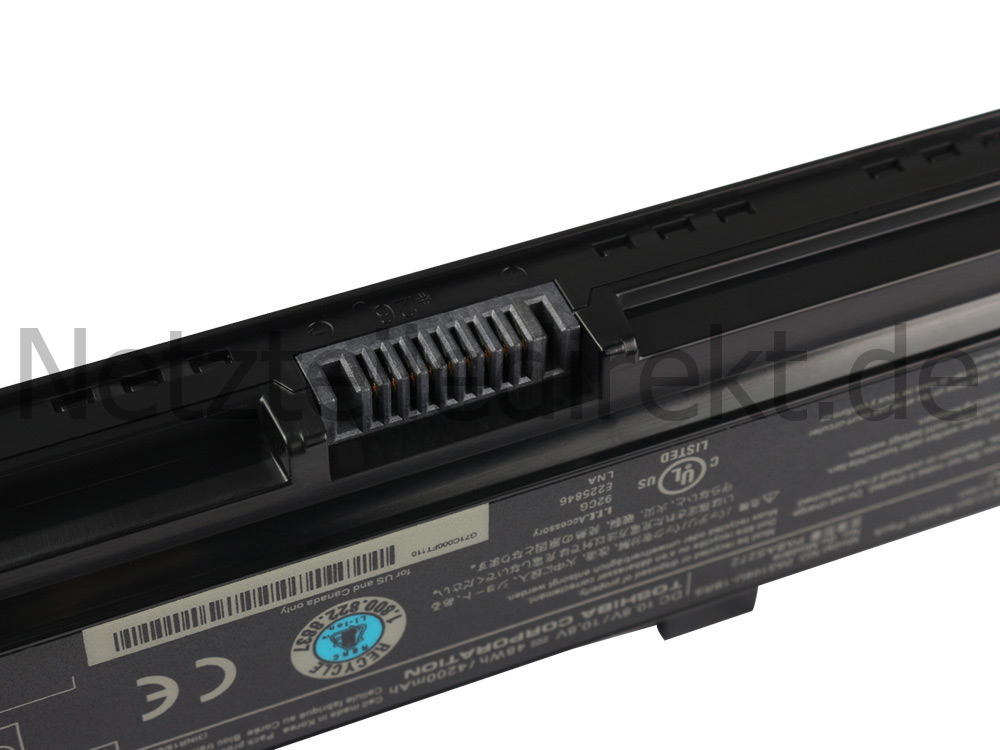 Original 4200mAh 48Wh Akku Toshiba PA5109U-1BRS