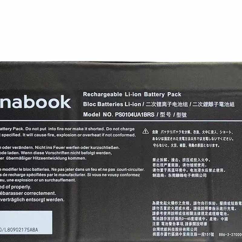 Original 3450mAh 53Wh Toshiba Dynabook Tecra A40-J-108 Akku