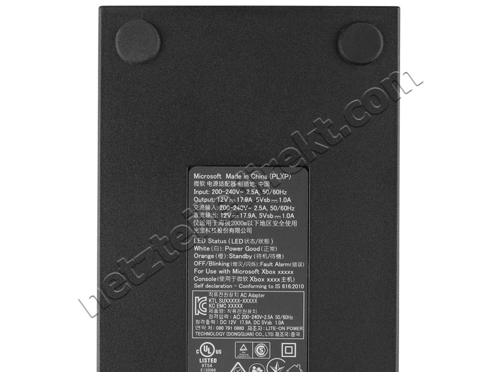 Netzteil Ladegerät Microsoft Xbox One Console 220W