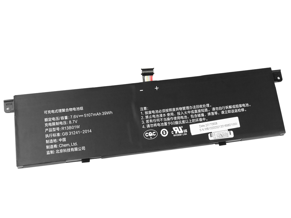 Original 5107mAh 39Wh Akku Xiaomi R13B02W